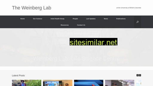weinberglab.ca alternative sites