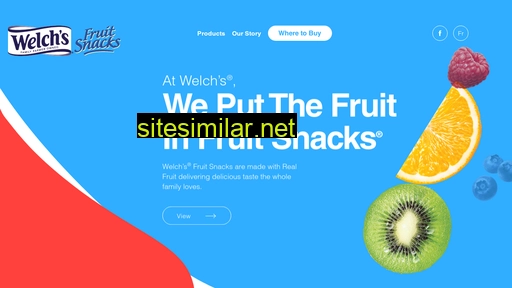 welchsfruitsnacks.ca alternative sites