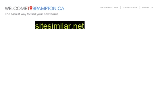 welcometobrampton.ca alternative sites
