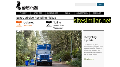 westcoastrecycling.ca alternative sites