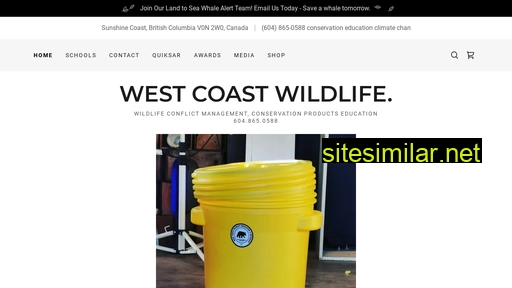 westcoastwildlife.ca alternative sites