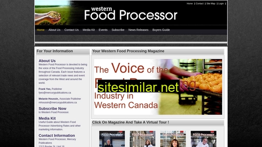 westernfoodprocessor.ca alternative sites