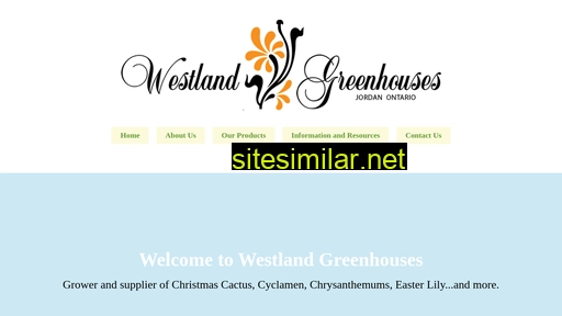Westlandgreenhouses similar sites