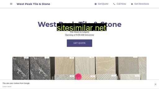 westpeaktilestone.ca alternative sites