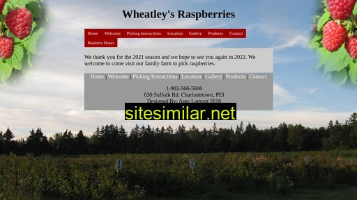 Wheatleysraspberries similar sites