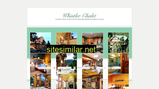 Whistlerchalet similar sites