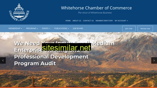 whitehorsechamber.ca alternative sites