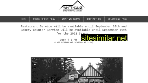 whitehouseclearlake.ca alternative sites
