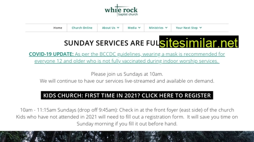 whiterockbaptist.ca alternative sites