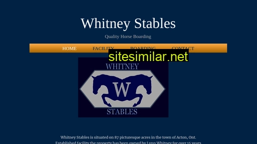 whitneystables.ca alternative sites