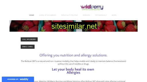 wildberrynutrition.ca alternative sites