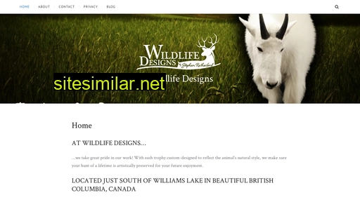 wildlifedesigns.ca alternative sites