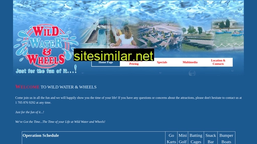 wildwaterwheels.ca alternative sites