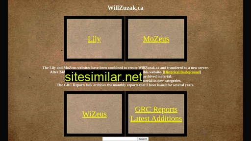 willzuzak.ca alternative sites