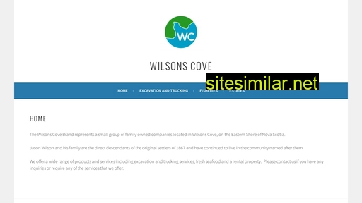 wilsonscove.ca alternative sites