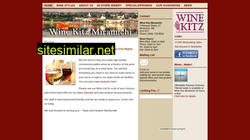 winekitzmiramichi.ca alternative sites