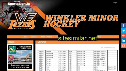 winklerminorhockey.ca alternative sites