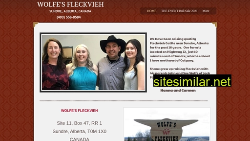 wolfesfleckvieh.ca alternative sites