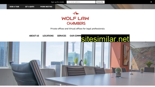 Wolflawchambers similar sites