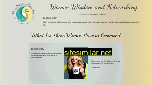 Womenwisdomandnetworking similar sites