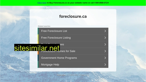 www6.foreclosure.ca alternative sites