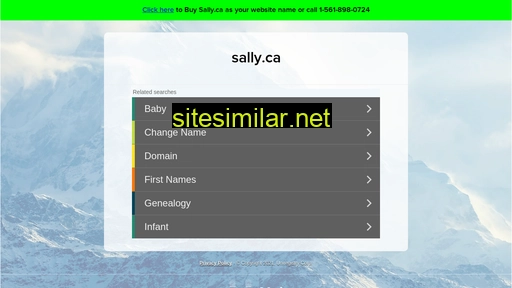 Sally similar sites