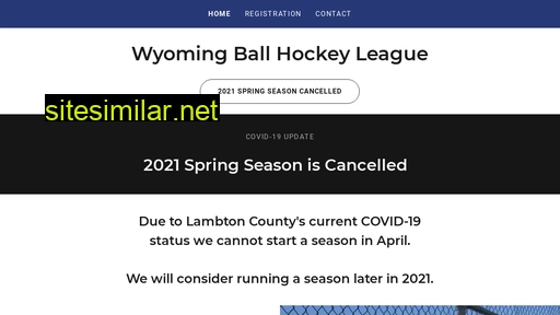 Wyomingballhockey similar sites
