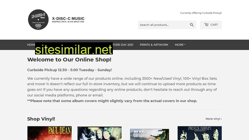 xdisccmusic.ca alternative sites