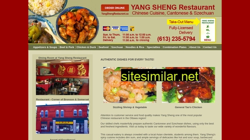 yangshengmenu.ca alternative sites