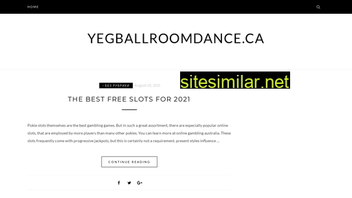 Yegballroomdance similar sites