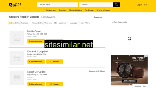Yellowpages similar sites
