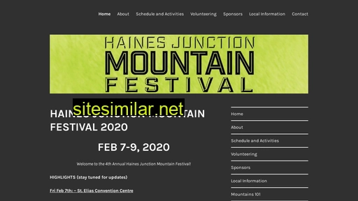 Yukonmountainfest similar sites