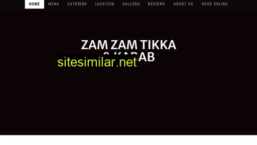 Zamzamtikkakabab similar sites