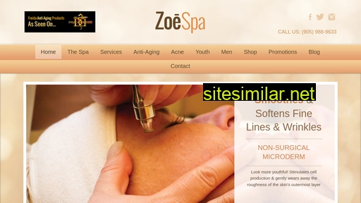 zoespa.ca alternative sites