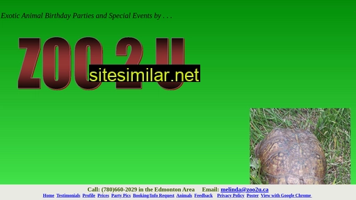 zoo2u.ca alternative sites
