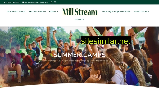 millstream.camp alternative sites