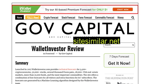 gov.capital alternative sites