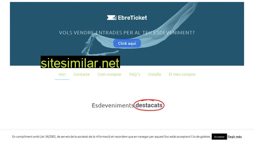 ebreticket.cat alternative sites