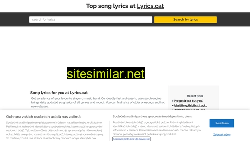 lyrics.cat alternative sites