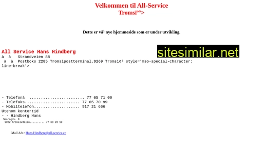 All-service similar sites