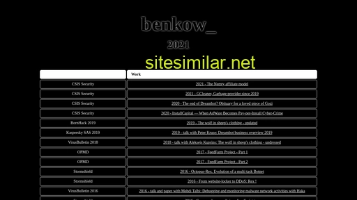 benkow.cc alternative sites