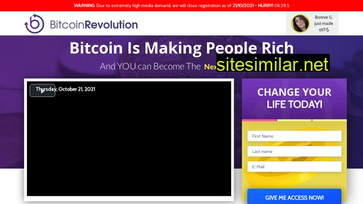 Bitcoinrevolution similar sites