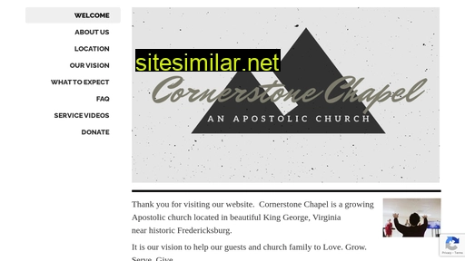 cornerstonechapel.cc alternative sites