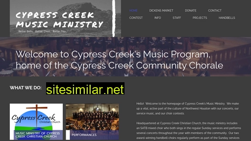 cypresscreekchorale.cc alternative sites