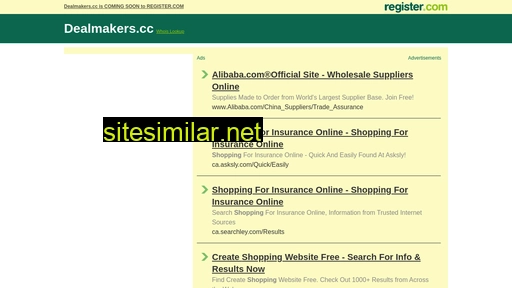 dealmakers.cc alternative sites