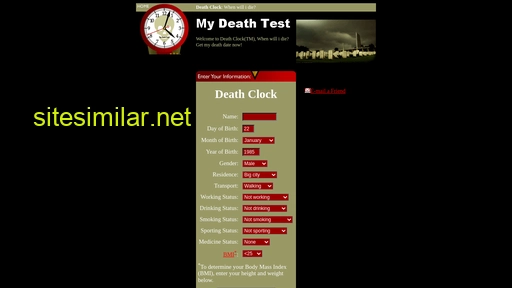 deathclock.cc alternative sites