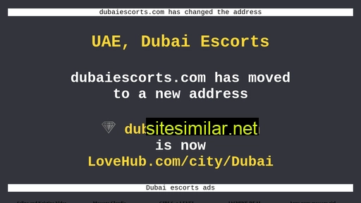 Dubaiescorts21 similar sites