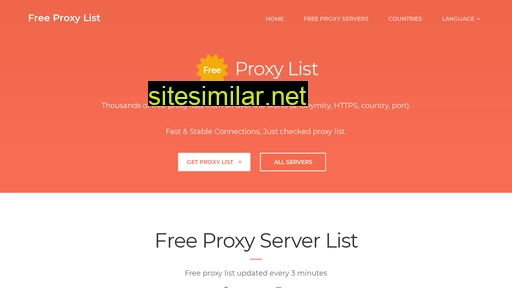 freeproxylist.cc alternative sites