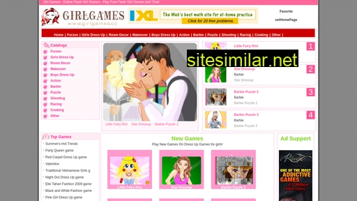 Girlgames similar sites
