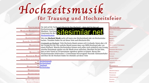 hochzeitsmusik.cc alternative sites